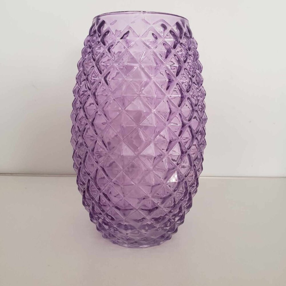 Vintage purple vase